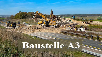 Übersicht Galerie Baustelle