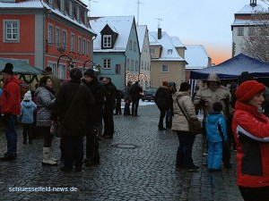 Adventssonntag 2012 Schlüsselfeld Krippeneröffnung