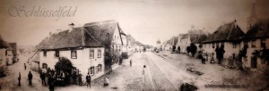 Stadt Schlüsselfeld alter Marktplatz Stadttor Haus Immobilie Wohnung