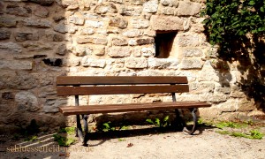 Bank im Stadtpark Schlüsselfeld Oberfranken