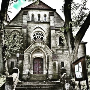 Kirche Kirchrimbach Burghaslach Mittelfranken Bayern