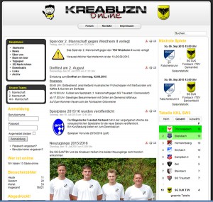 Kreabuzn Homepage Fußball Rauhenebrach Fürnbach online sg djk tsv