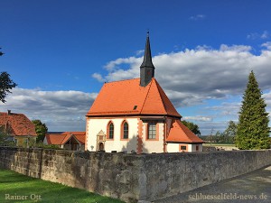 St Rochus Kapelle Grossgressingen Kleingressingen Ebrach Oberfranken Kirche