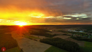 Sonnenuntergang Heuchelheim Aschbach