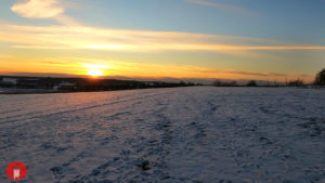 Sonnenuntergang Thüngfeld Galerie