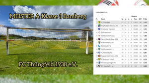 FC Thüngfeld Meister A Klasse Bamberg