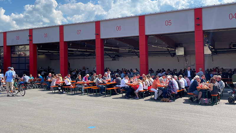 Feuerwehr Schlüsselfeld Besucher Floriansfest