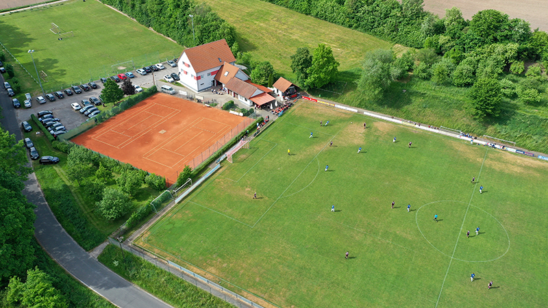 Vereinsgelände SV Wachenroth Tennis Fußball