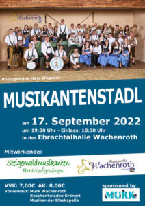 Plakat Veranstaltung Musik Wachenroth
