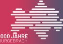 Jubiläumslogo Burgebrach 1000 Jahre 1023 bis 2023