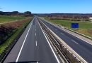 Autobahn ohne Auto Highway Bayern Ausfahrt Schlüsselfeld Fahrtrichtung Würzburg