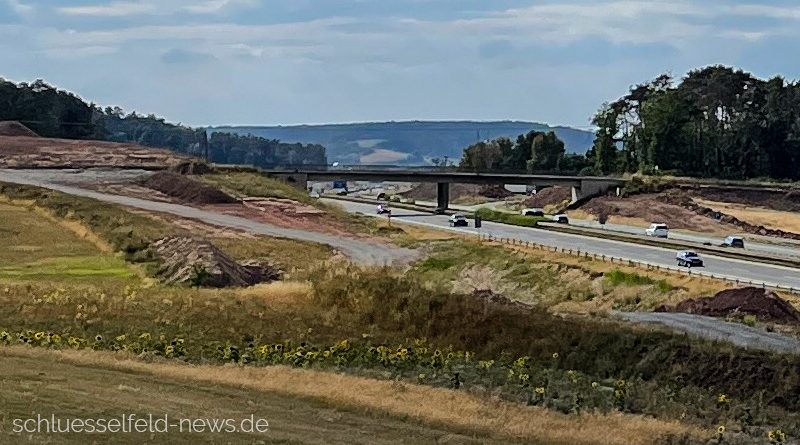 Brücke Autobahn Straßensperrung A3 Geiselwind Schlüsselfeld Wasserberndorf Sixtenberg Samstag Sonntag Wochenende