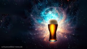 Bier Universum Glas Giga Bier Tesla-Bier Elon Musk Cybertruck Cyberhopfen Brauereien Franken