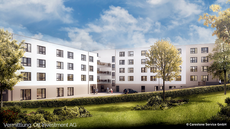 Pflegewohnungen Bad Schussenried Pflegeappartements Pflegeheim in Baden Württemberg Carestone Ott Investment AG Schlüsselfeld