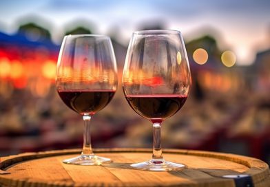Weinfest Volkach Wein Veranstaltung Weinfass Franken