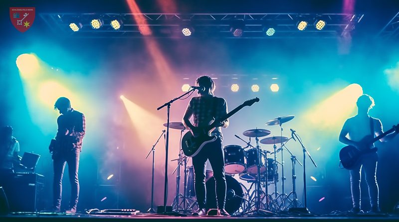 Benefizkonzert für die KUFA Bamberg mit Coole Socken Rockband Bühne