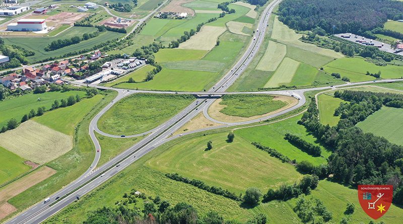 Vollsperrung A3 AS Schlüsselfeld