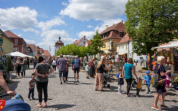 Pfingstmarkt in Schlüsselfeld 2024